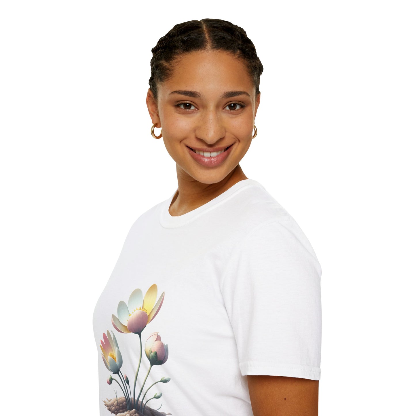 Hope-themed Softstyle T-Shirt - Pastel Colored Unisex Shirt