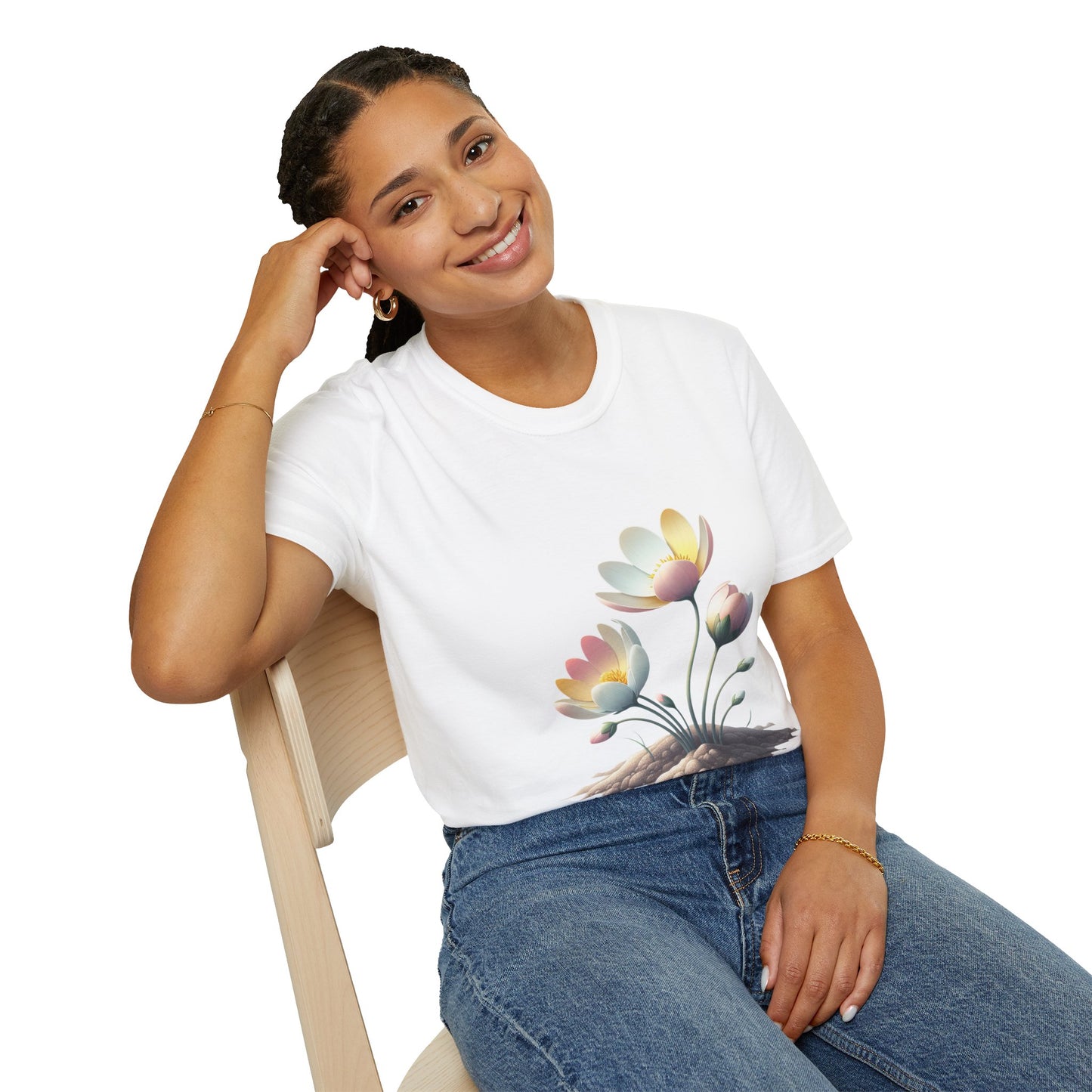 Hope-themed Softstyle T-Shirt - Pastel Colored Unisex Shirt